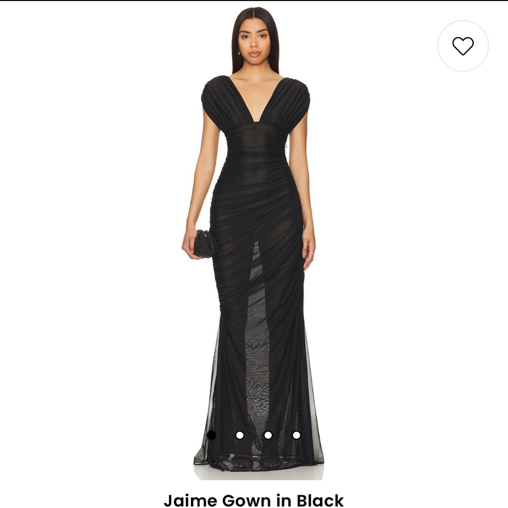 Black  gown